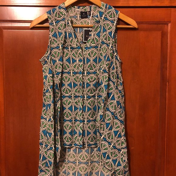 Kaari Blue Tops - Kaari Blue NWT Dressy Top